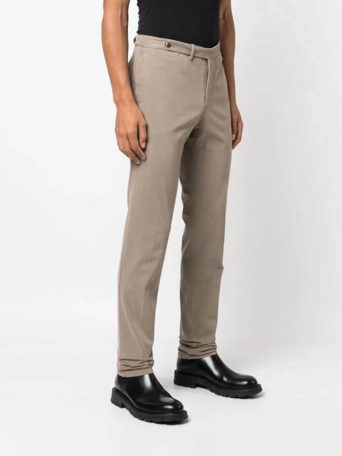 PT Torino Slim-fit chino Groen