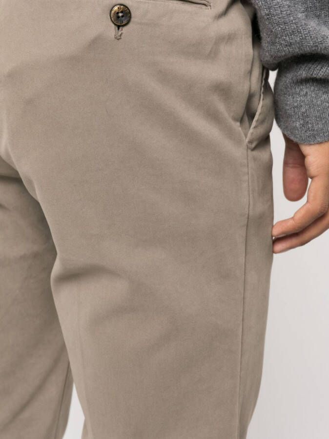 PT Torino Slim-fit chino Groen