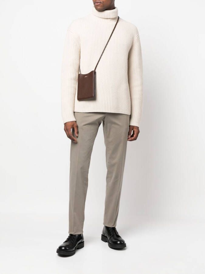 PT Torino Slim-fit chino Grijs