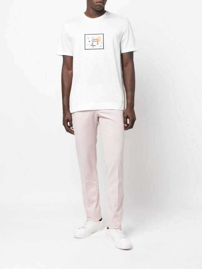 PT Torino Slim-fit chino Roze