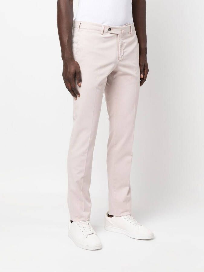 PT Torino Slim-fit chino Roze