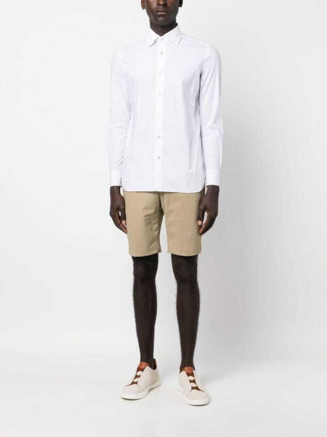 PT Torino Slim-fit chino shorts Beige