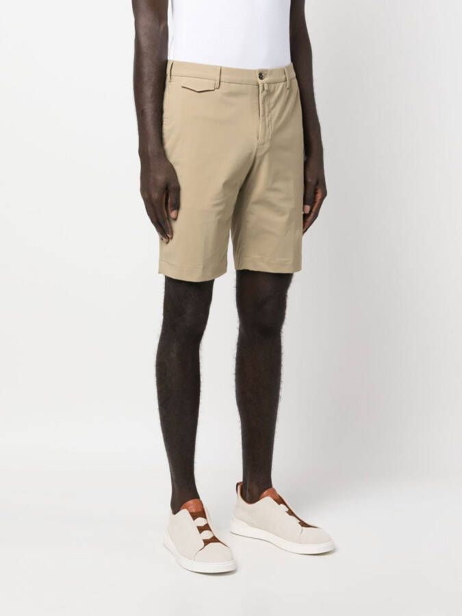 PT Torino Slim-fit chino shorts Beige
