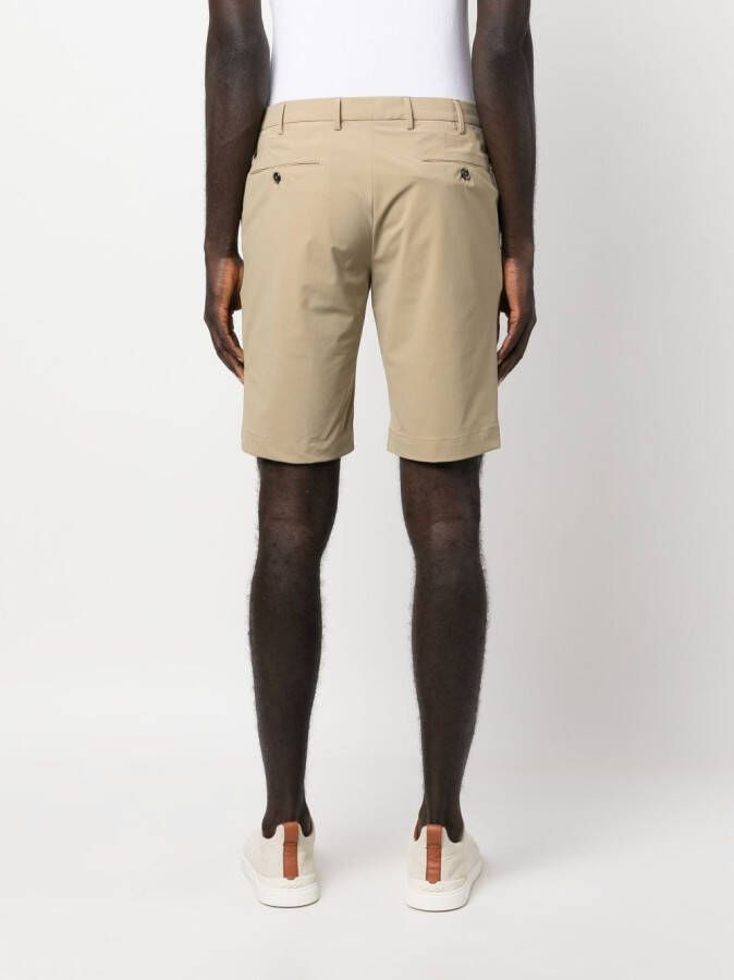 PT Torino Slim-fit chino shorts Beige