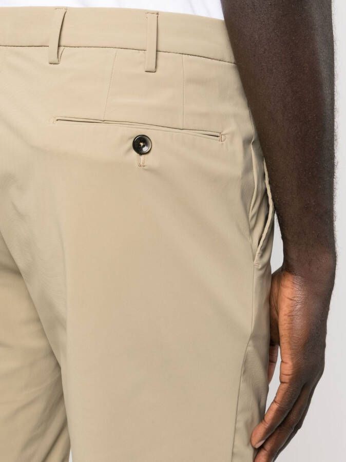 PT Torino Slim-fit chino shorts Beige