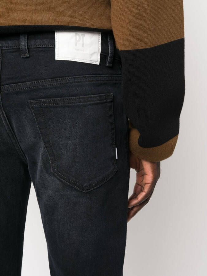 PT Torino Slim-fit jeans Zwart