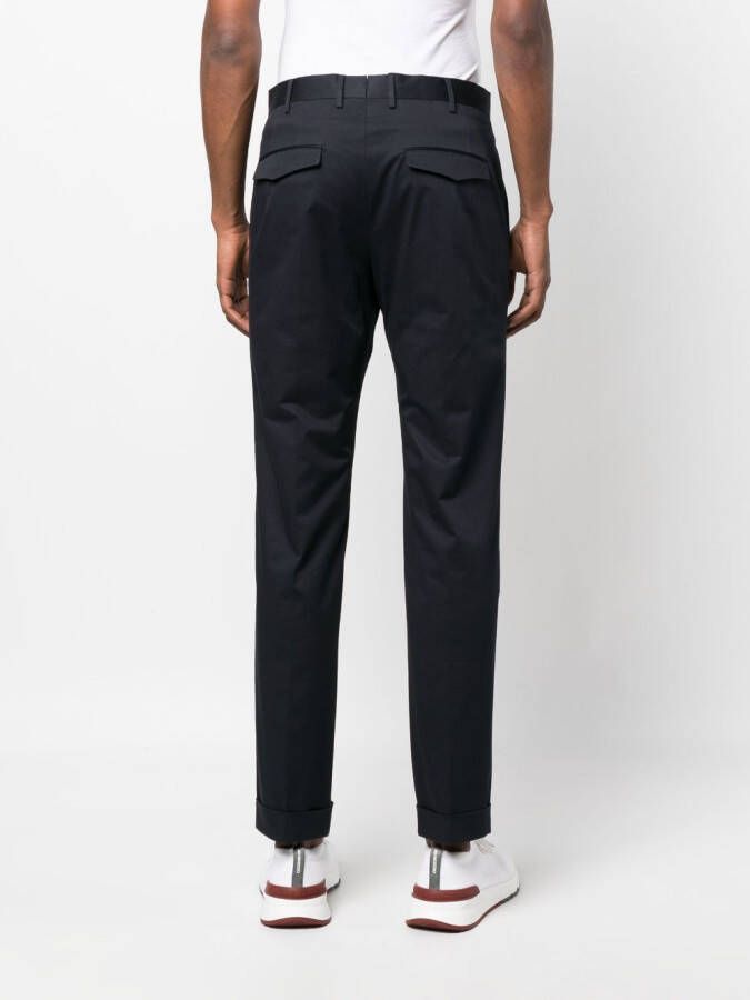 PT Torino Slim-fit pantalon Blauw