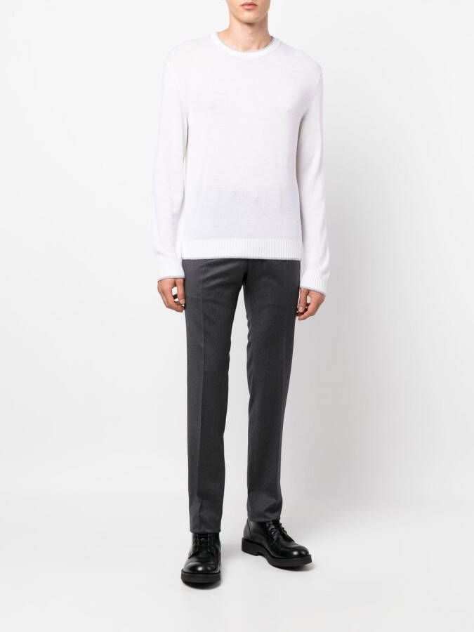PT Torino Slim-fit pantalon Grijs