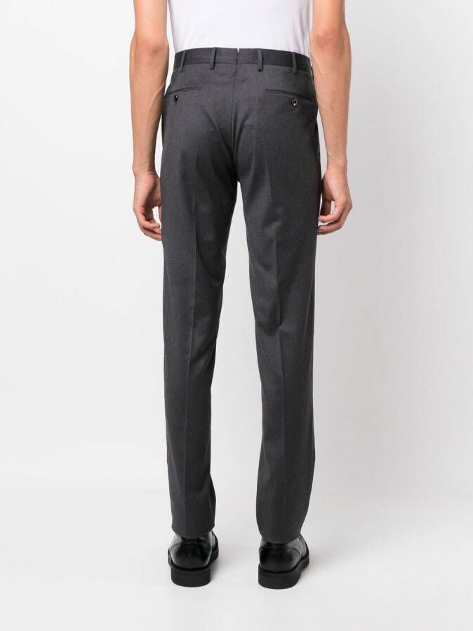 PT Torino Slim-fit pantalon Grijs