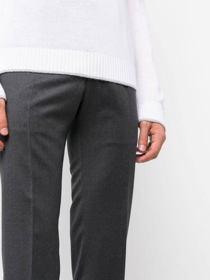 PT Torino Slim-fit pantalon Grijs