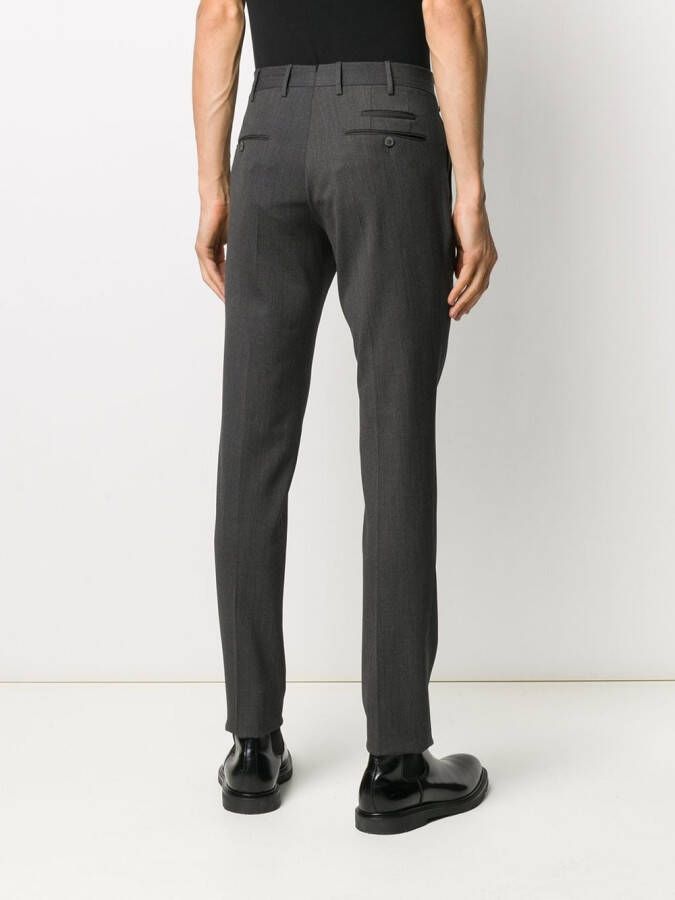 PT Torino Slim-fit pantalon Grijs