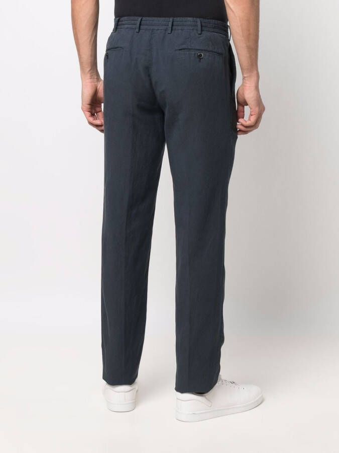 PT Torino Straight chino Blauw