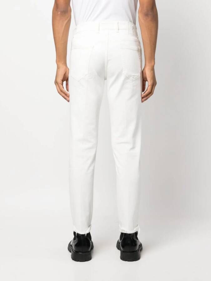 PT Torino Slim-fit jeans Wit