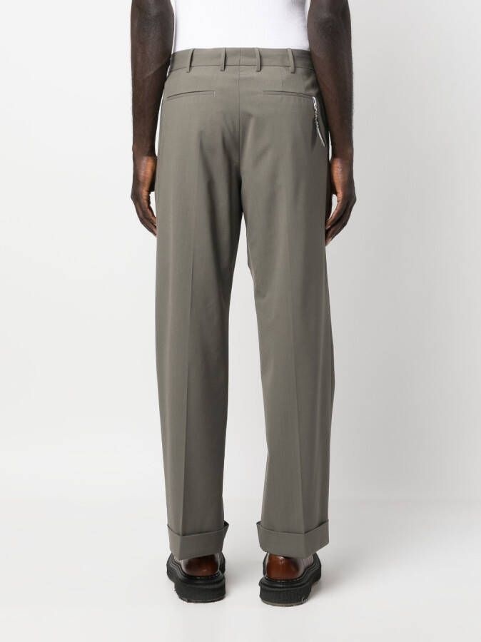 PT Torino Quindici straight broek Groen