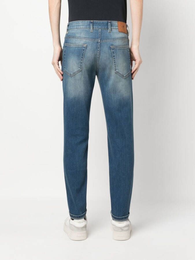 PT Torino Verwassen jeans Blauw