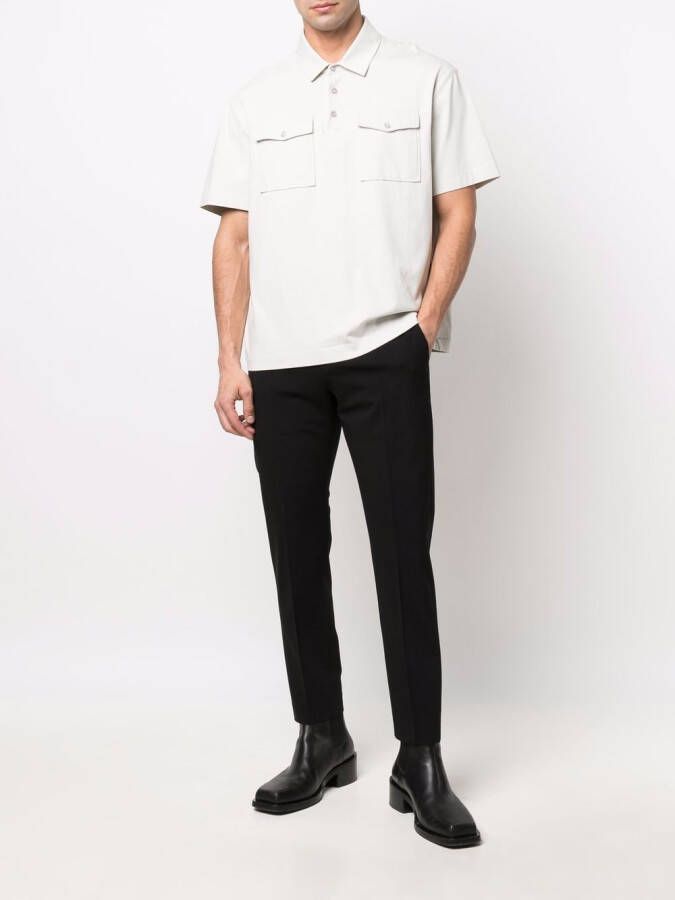 PT Torino Slim-fit broek Zwart