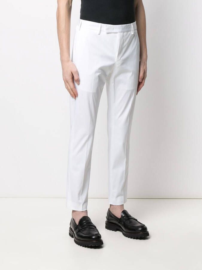 PT Torino Mid waist pantalon Wit