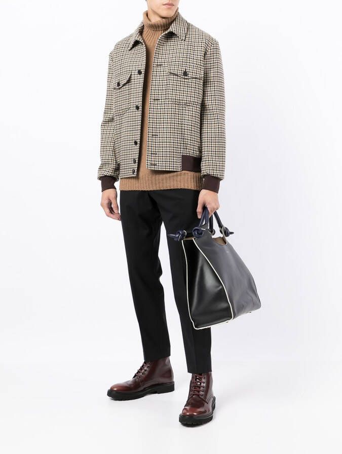 PT Torino Slim-fit broek Zwart