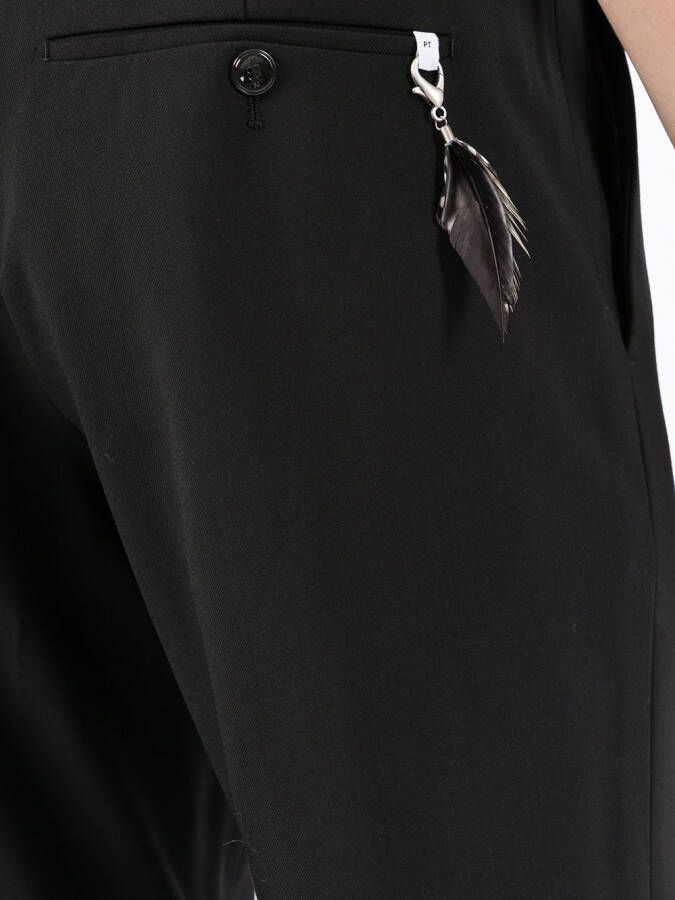 PT Torino Slim-fit broek Zwart