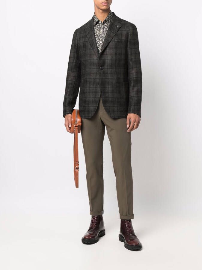 PT Torino Slim-fit chino Groen