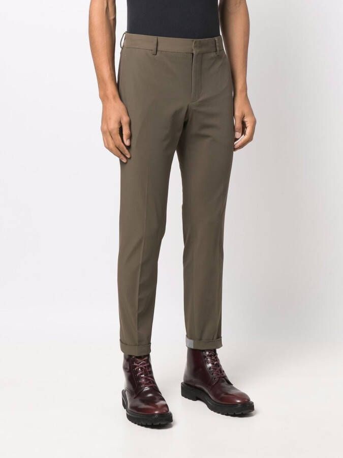 PT Torino Slim-fit chino Groen