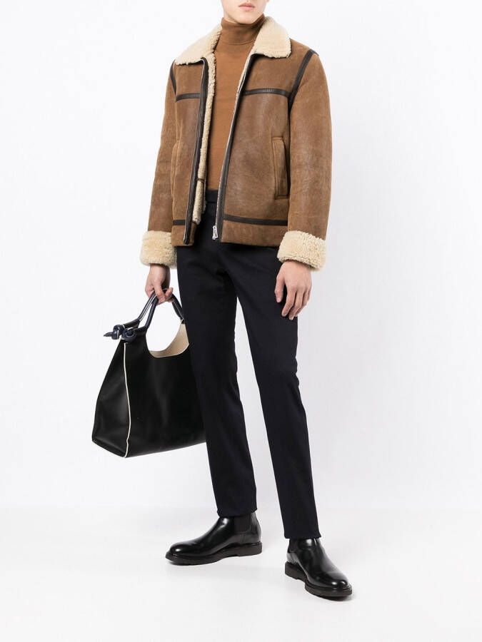 Pt01 Slim-fit pantalon Zwart