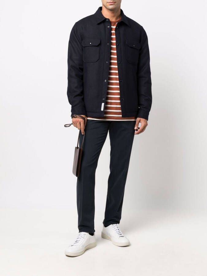 PT Torino Straight chino Blauw