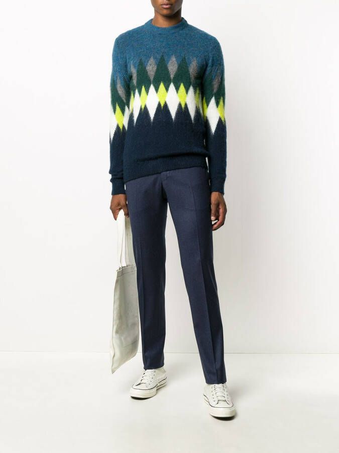 PT Torino Straight chino Blauw