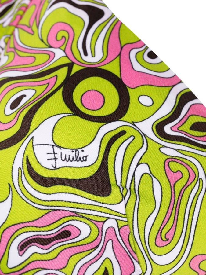 PUCCI Bikinitop met halternek Groen