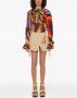 PUCCI Blouse met abstracte print Oranje - Thumbnail 1