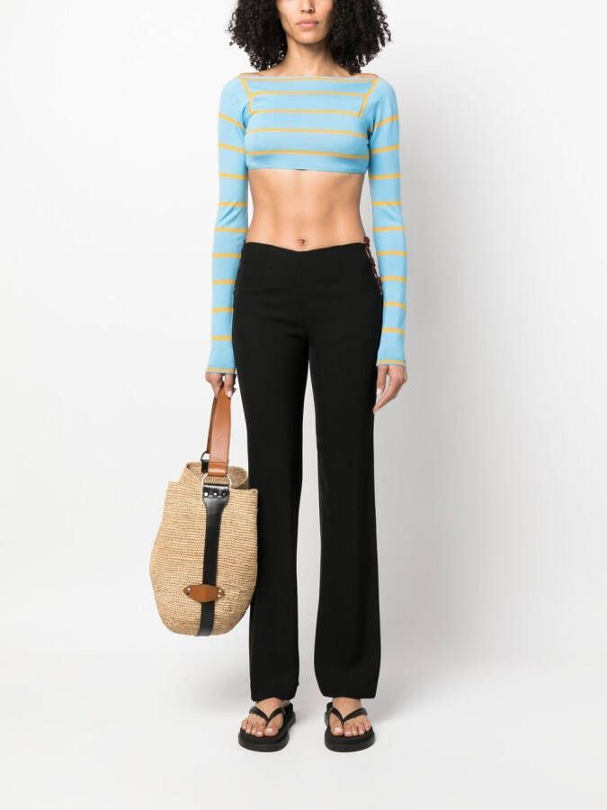 PUCCI Cropped top Blauw