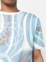 PUCCI T-shirt met print Blauw - Thumbnail 5