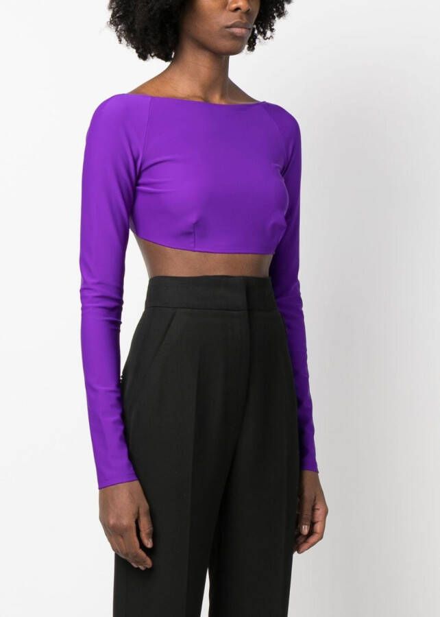 PUCCI Cropped top Paars