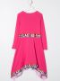 PUCCI Junior Asymmetrische jurk Roze - Thumbnail 2
