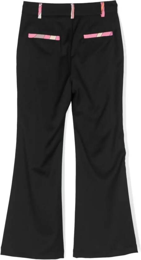 PUCCI Junior Flared chino Zwart