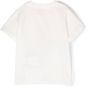 PUCCI Junior T-shirt met bloe print Wit - Thumbnail 2