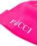 PUCCI Junior Intarsia muts Roze - Thumbnail 2