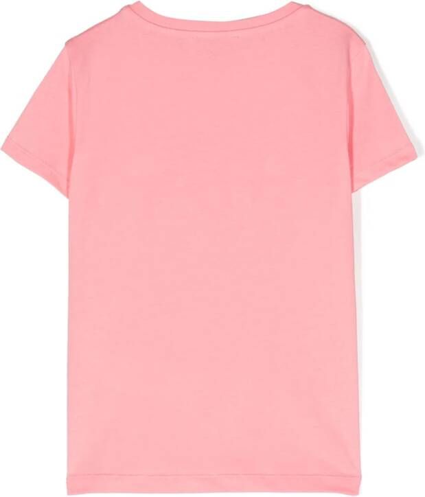 PUCCI Junior T-shirt met logoprint Roze