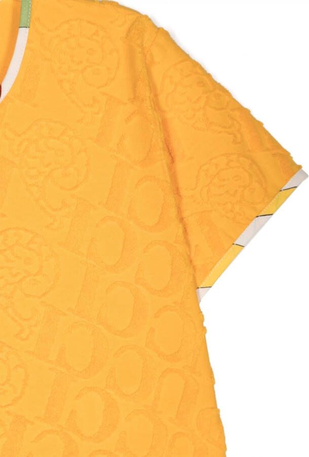 PUCCI Junior T-shirt met monogramprint Oranje