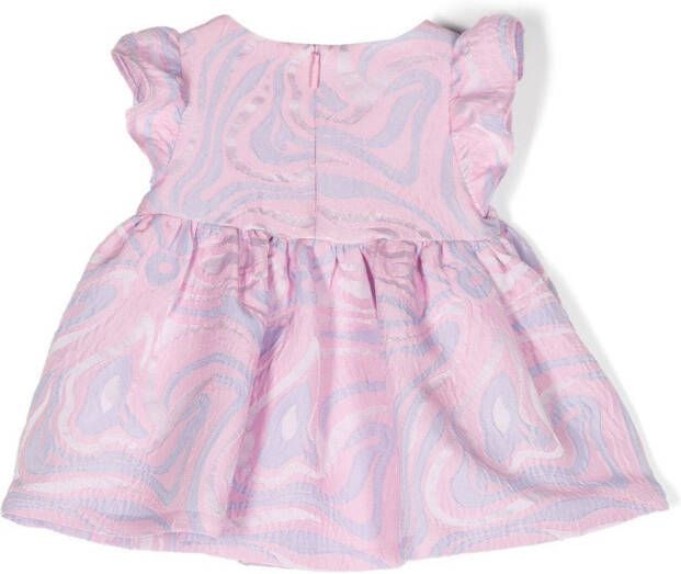 PUCCI Junior Flared mini-jurk Roze