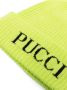PUCCI Junior Muts met intarsia logo Groen - Thumbnail 2