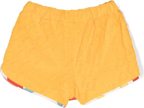 PUCCI Junior Shorts met jacquard Oranje