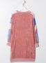 PUCCI Junior Sweaterjurk met logo Roze - Thumbnail 2