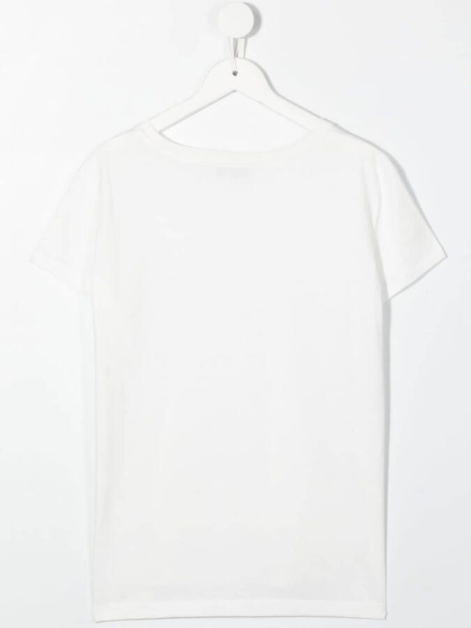 PUCCI Junior T-shirt met logoprint Wit