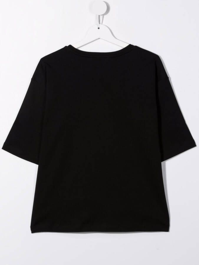 PUCCI Junior T-shirt met ronde hals Zwart