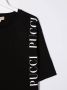PUCCI Junior T-shirt met ronde hals Zwart - Thumbnail 3