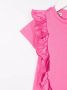 PUCCI Junior T-shirt met ruches Roze - Thumbnail 3