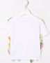 PUCCI Junior T-shirt met ruches Wit - Thumbnail 2