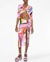PUCCI Midi-rok met bloemenprint Rood - Thumbnail 2