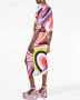 PUCCI Midi-rok met bloemenprint Rood - Thumbnail 4